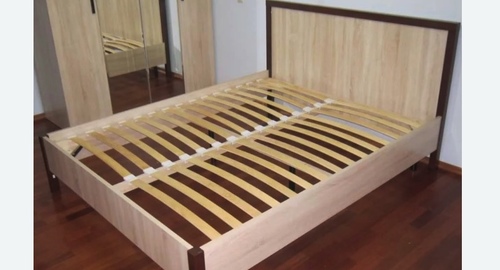 Сборка двухспальной кровати. Симферополь